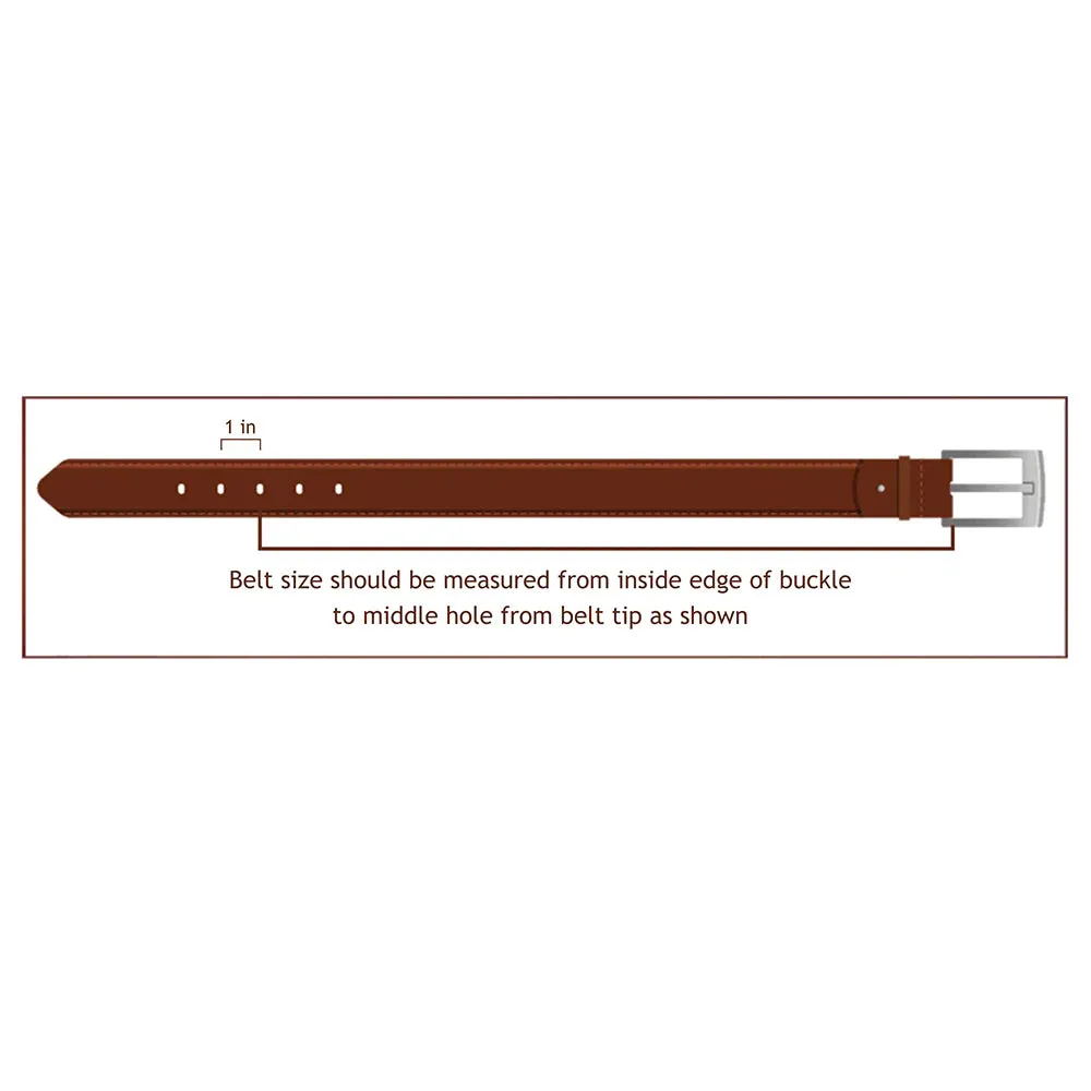 Ace Up Your Sleeve Hand Tooled Leather Belt