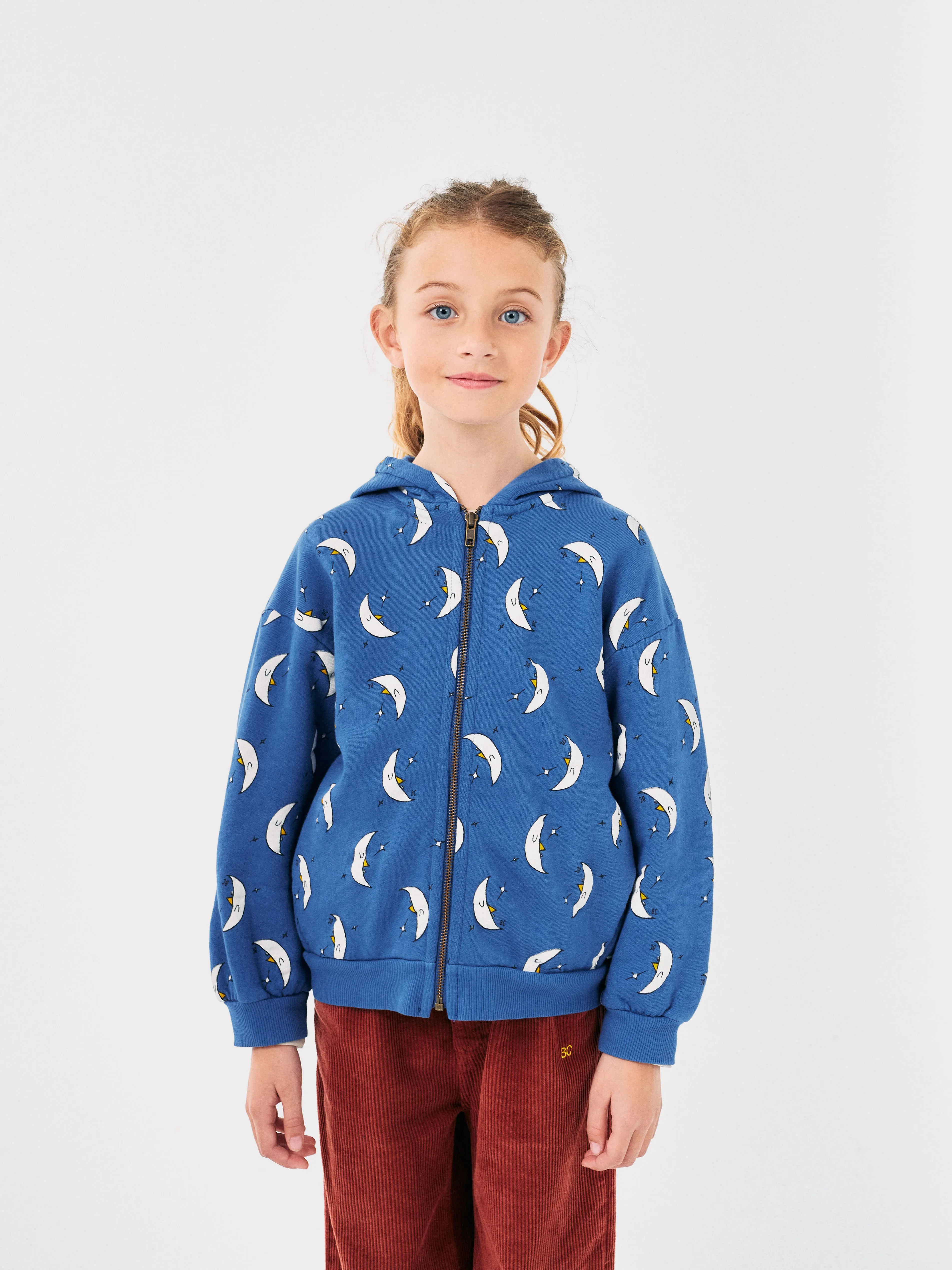 Beneath the Moon All Over Zipped Hoodie