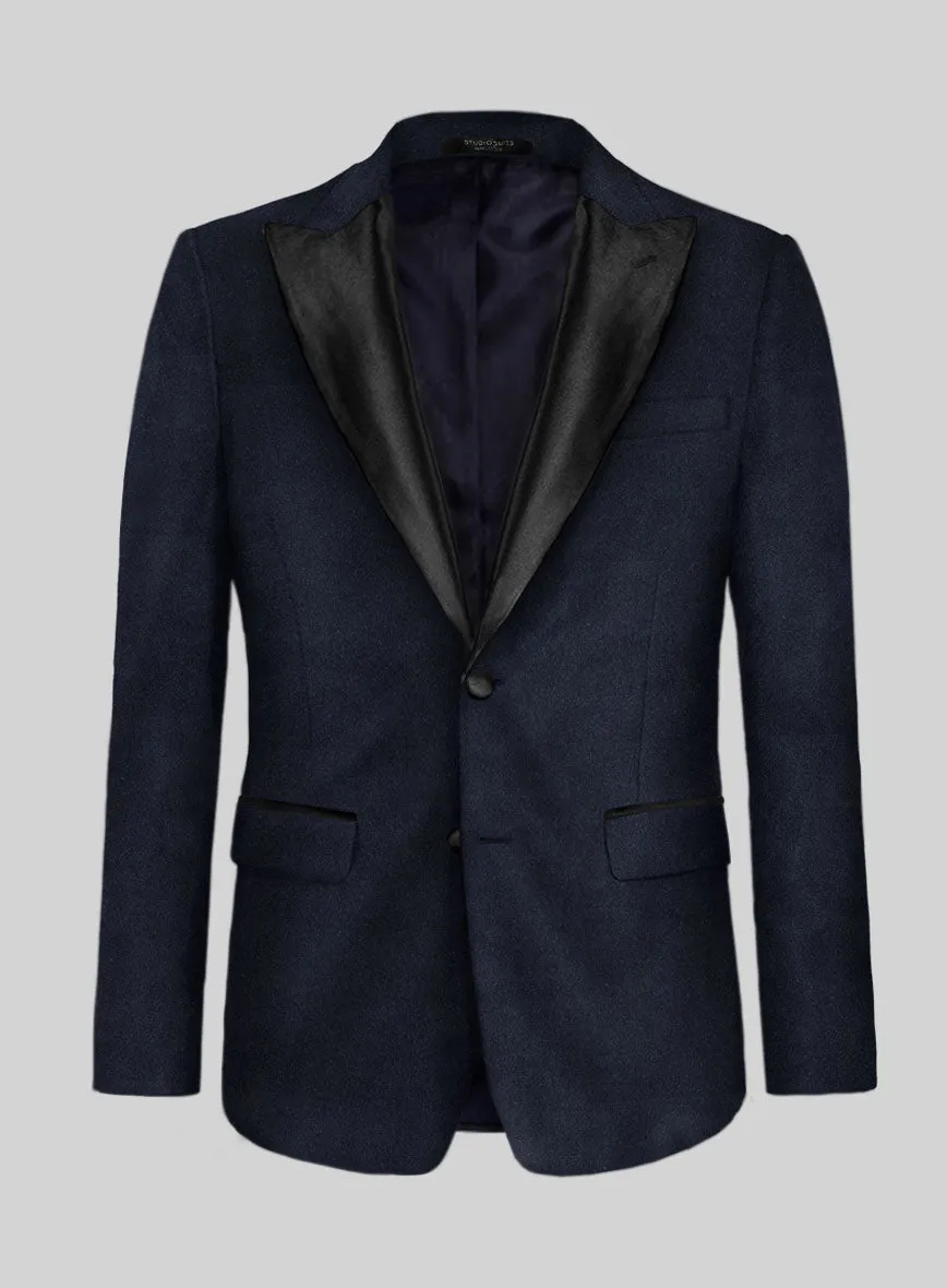 Blue Velvet Tuxedo Suit