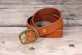 Brown Black Leather belts for women , women's belts for jeans , designer belts for women