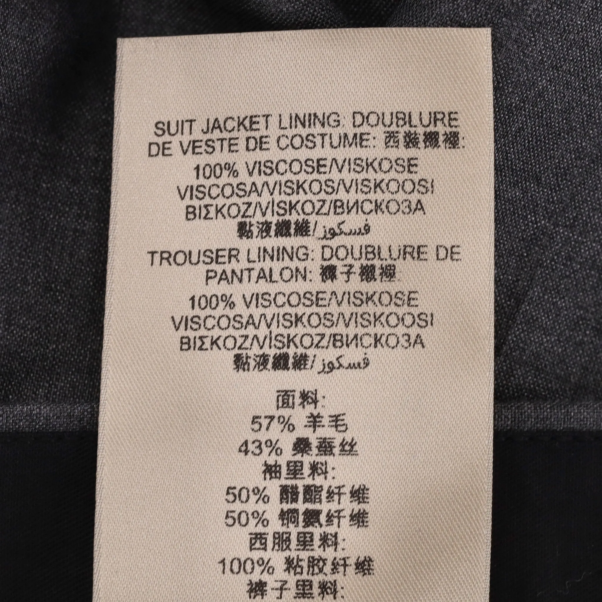 Burberry London Silk & Wool Blend Two-Piece Suit. Size 52IT