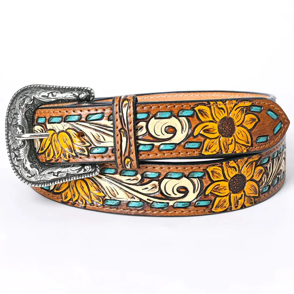 Camilla Hand Tooled Leather Belt
