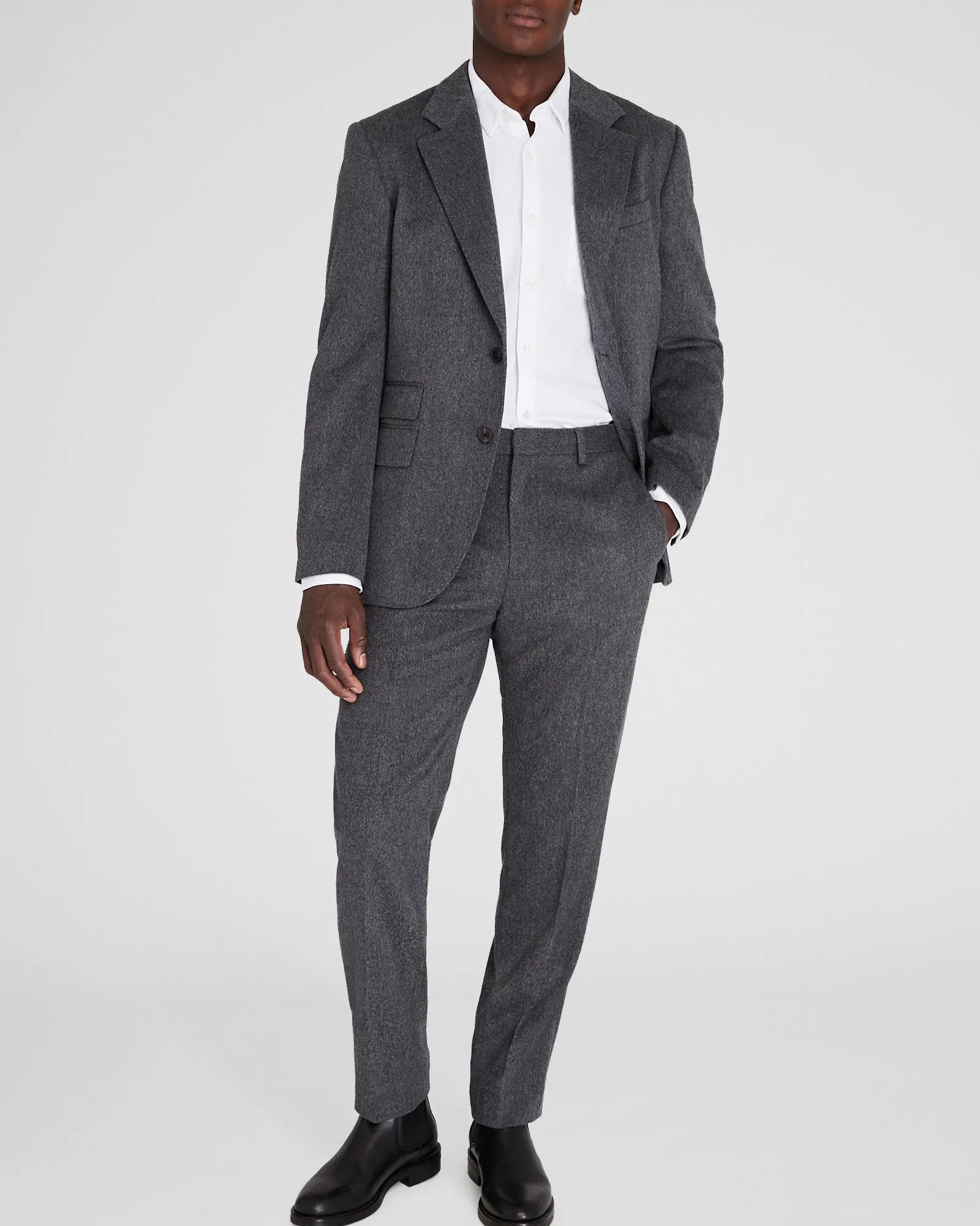 Cashmere Blend Suit Trouser