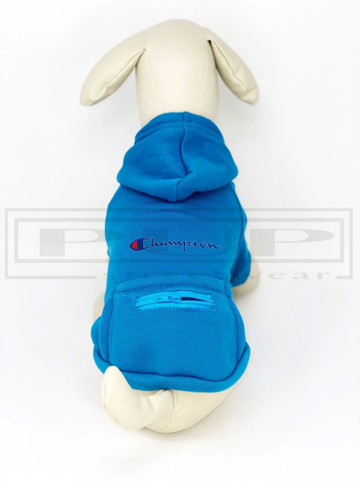 Champi Embroidered Patch Zippered Pocket Hoodie (avail in other colours)