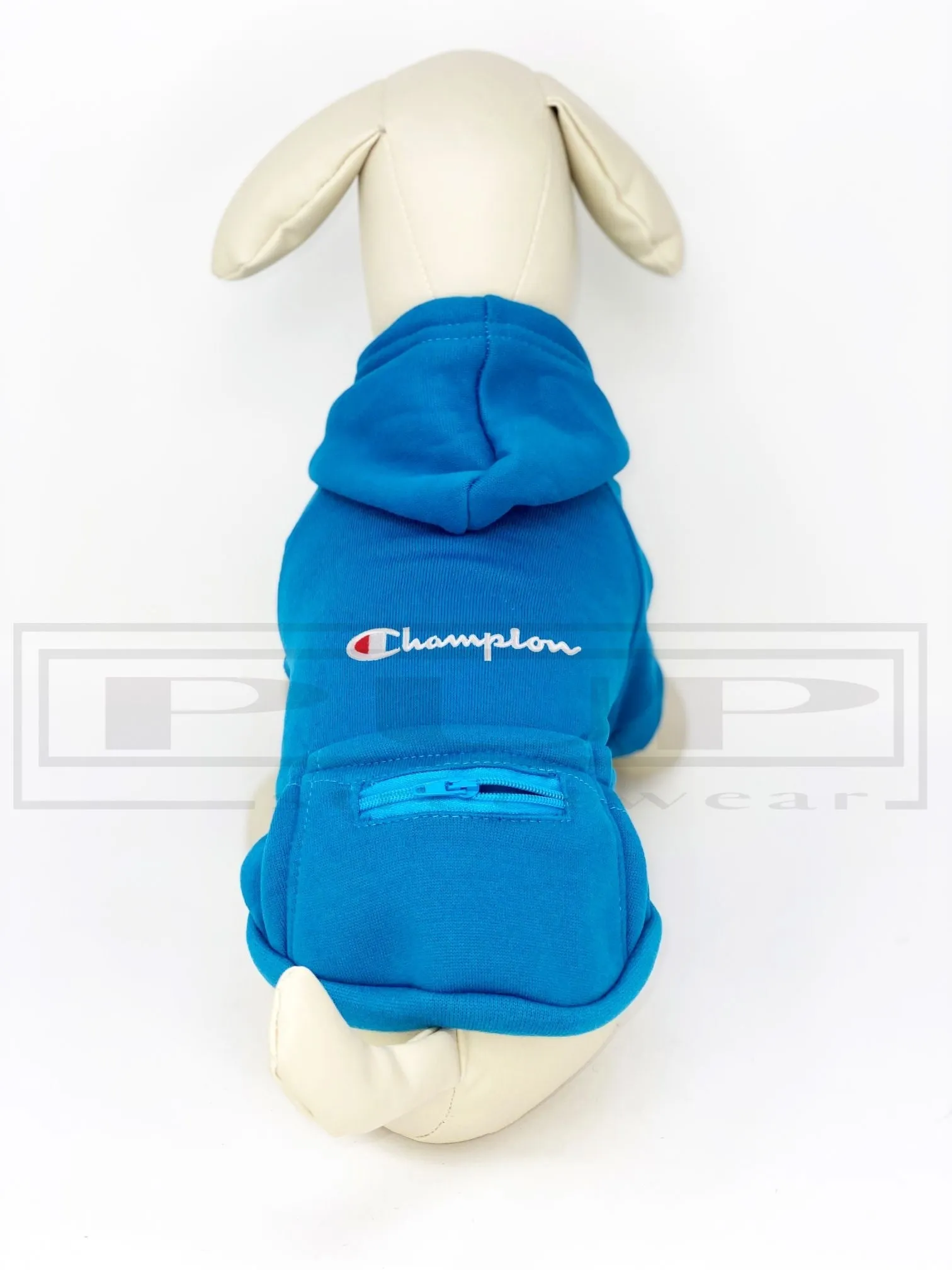 Champi Embroidered Patch Zippered Pocket Hoodie (avail in other colours)