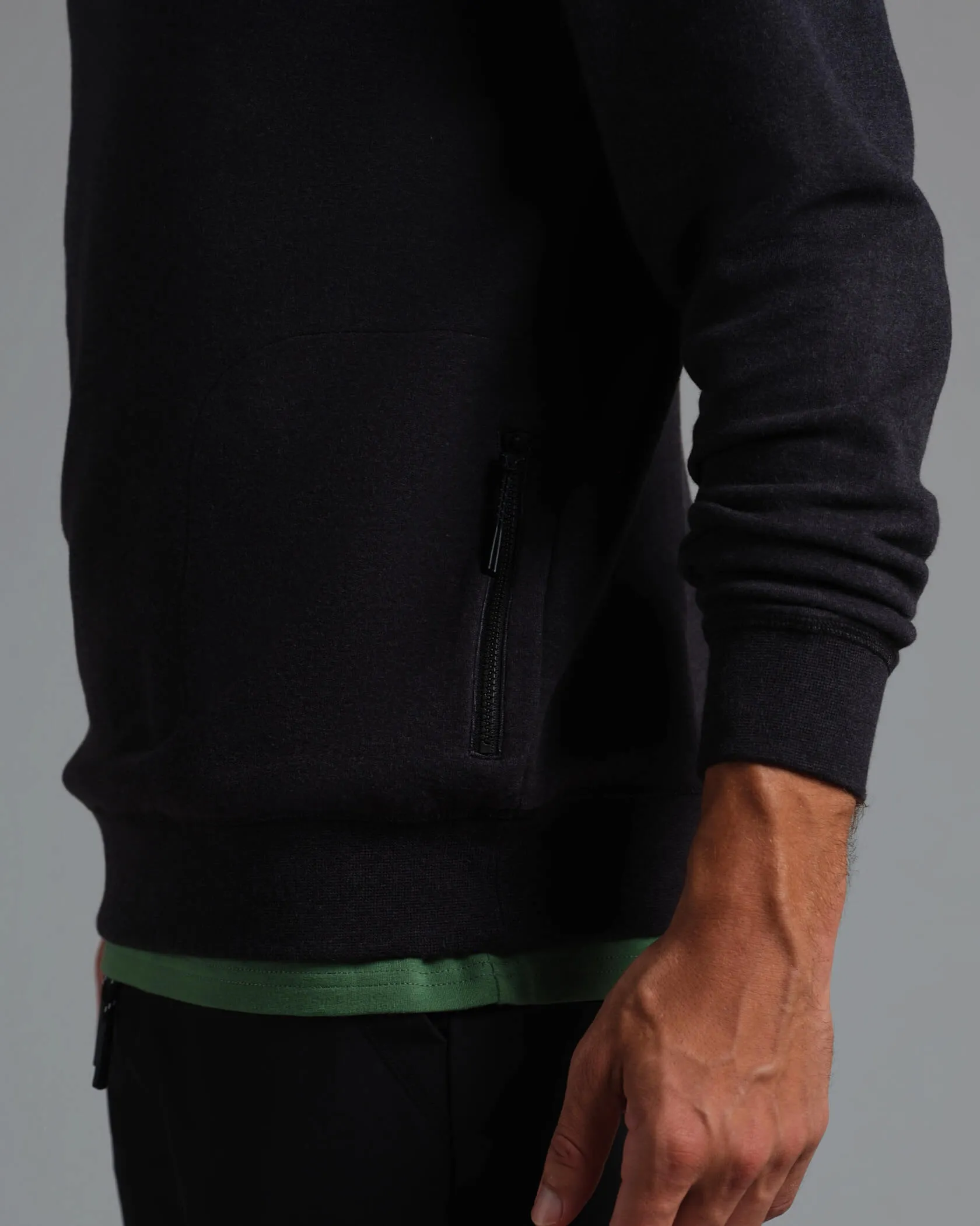 Cordless Snap Hoodie