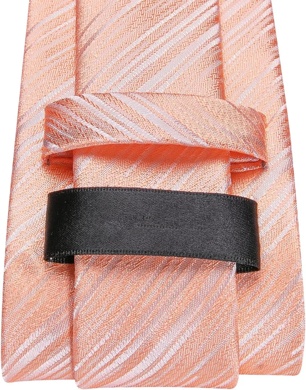 Dubulle Mens Paisley Striped Tie and Handkerchief Cufflinks Tie Set for Men Wedding Business Formal