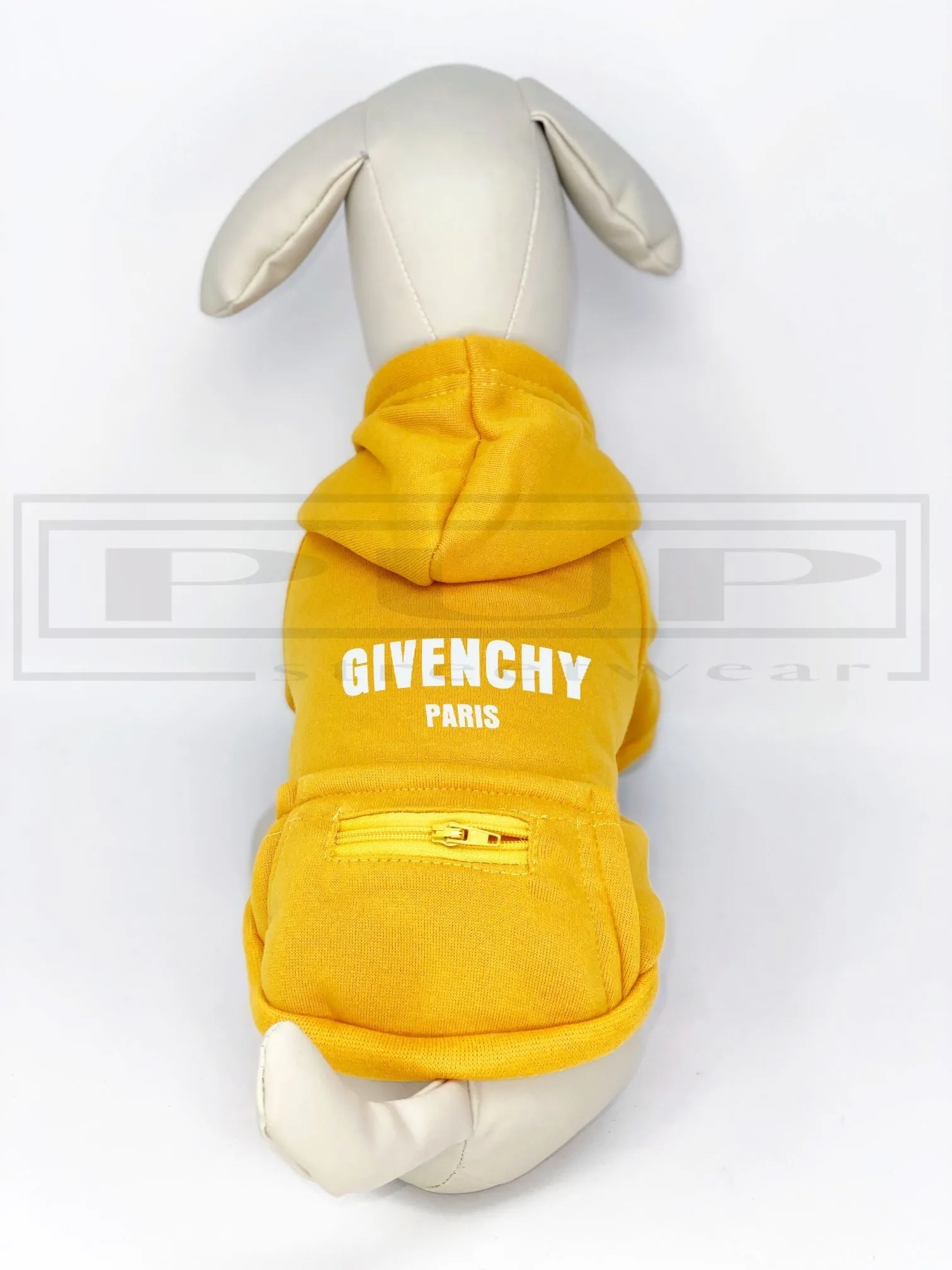 Givenchew Big Dog Box Zippered Pocket Hoodie (avail in other colours)