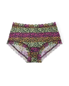 Hanky Panky It's Electric Printed Signature Lace High Rise Boyshort