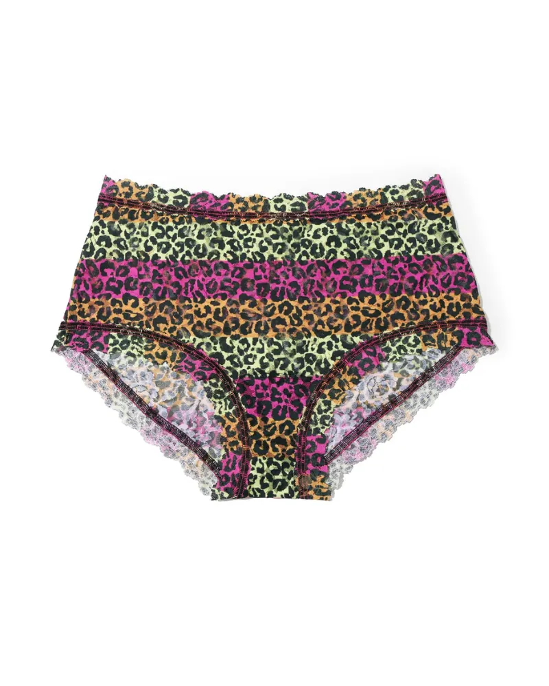 Hanky Panky It's Electric Printed Signature Lace High Rise Boyshort