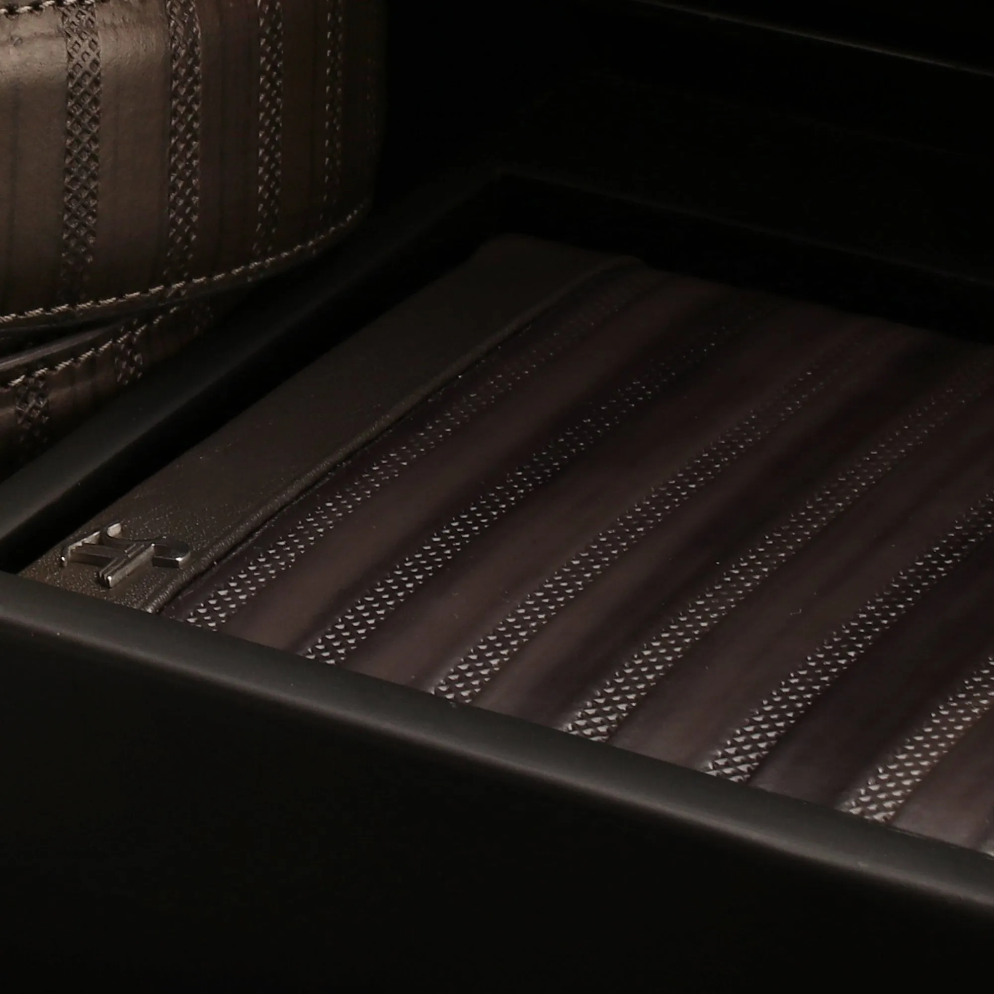 Italian VT Stripe | Genuine Leather Wallet and Belt Gift Set | Wallet and Belt Combo | Plus Size Mens Belts | Colour: Grey