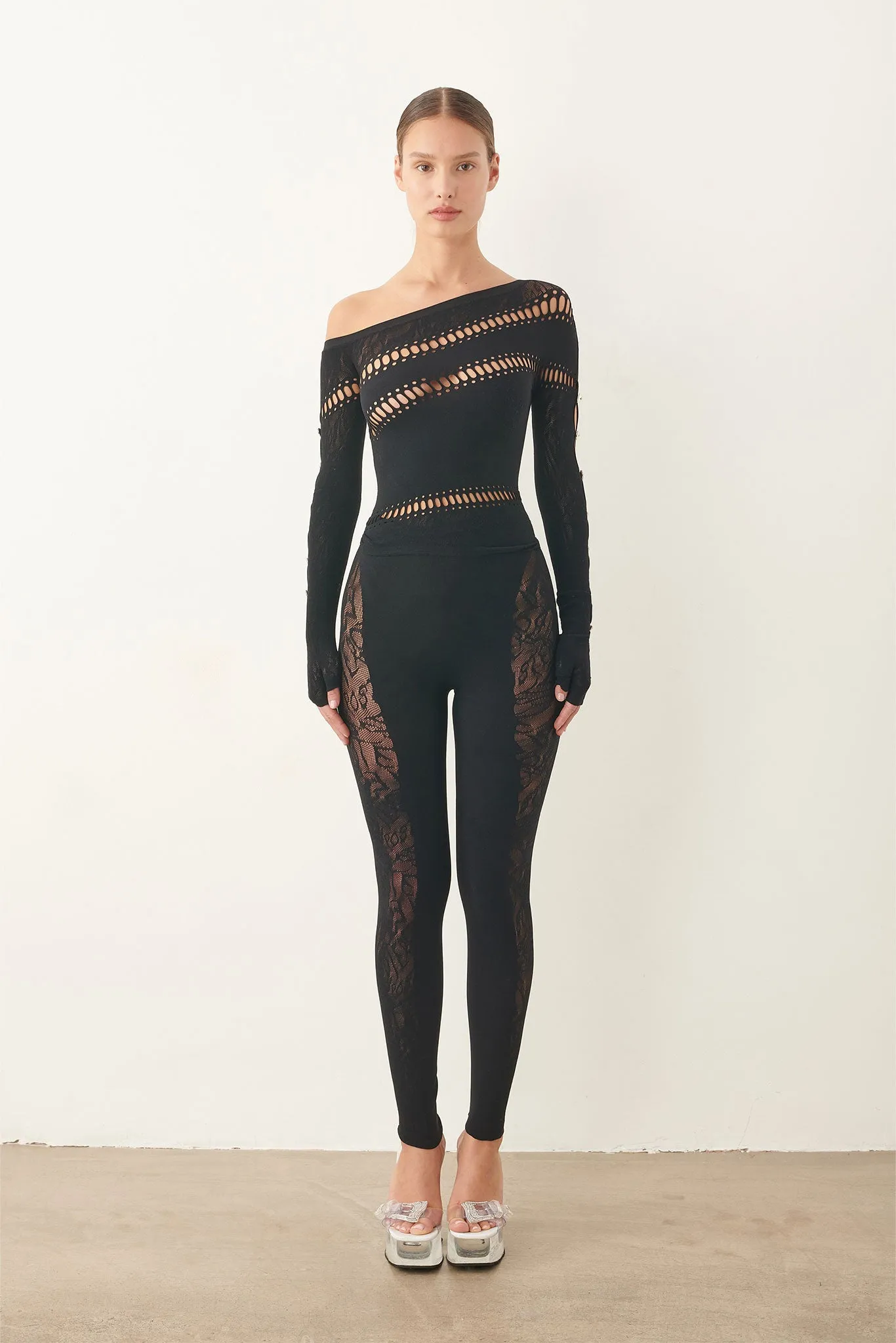 Ivy Top Black