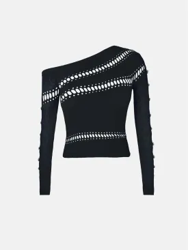 Ivy Top Black