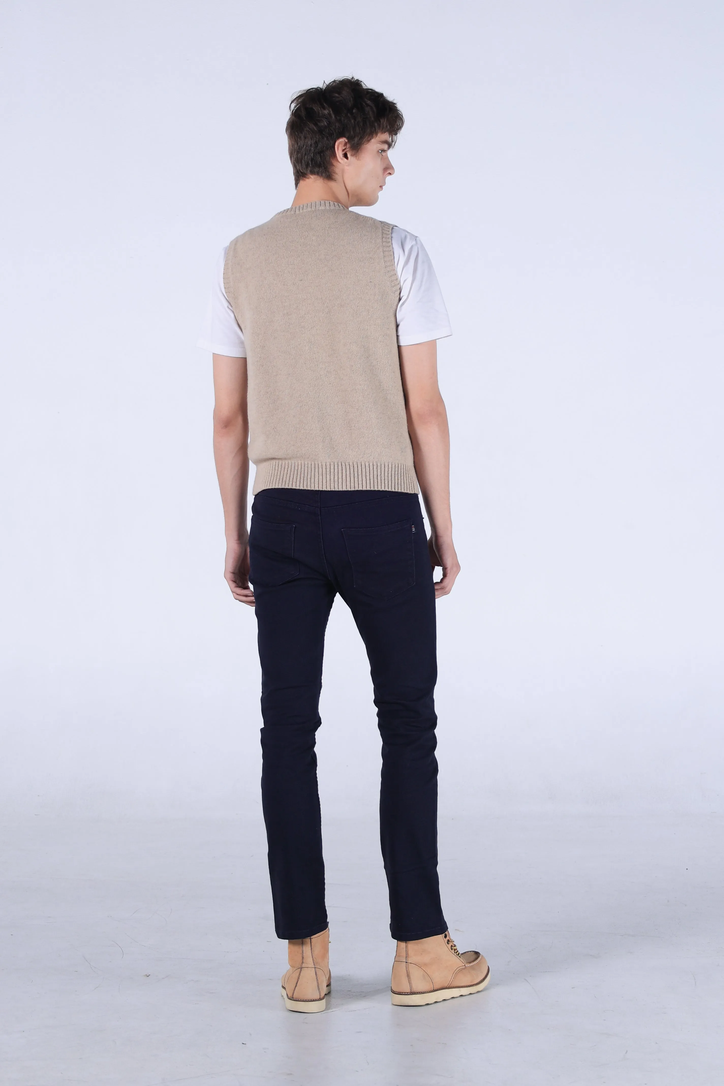 Jack Russel - Men Chino - Klassik J-3006/BLU Slim Fit Blue