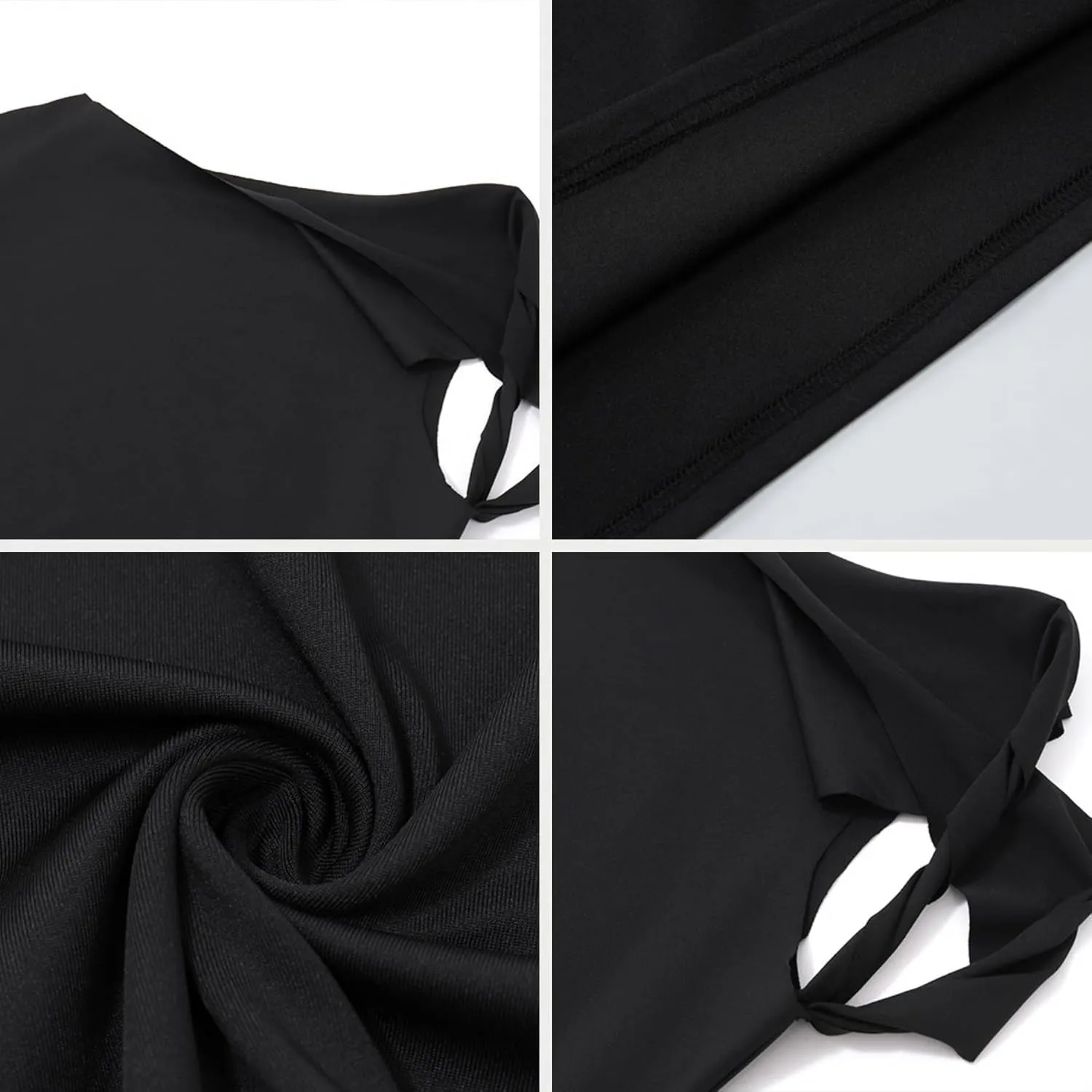 JUMISEE Women's Asymmetrical Twist Knot Mini Dress Sexy One Shoulder Ruched Bodycon Short Dress Slim Fit Party Dresses