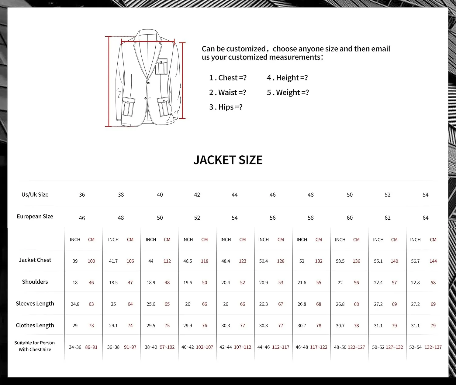 Kromoc Men's Stripe Suit Blazer Double Breasted Buttons Peak Lapel Formal Casual Dinner