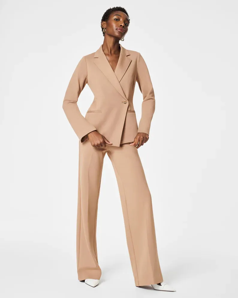 Perfect Asym Tailored Blazer Toffee - SPANX