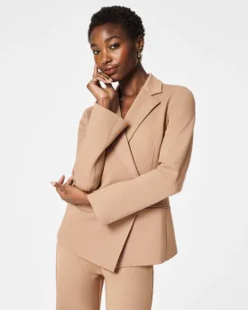 Perfect Asym Tailored Blazer Toffee - SPANX
