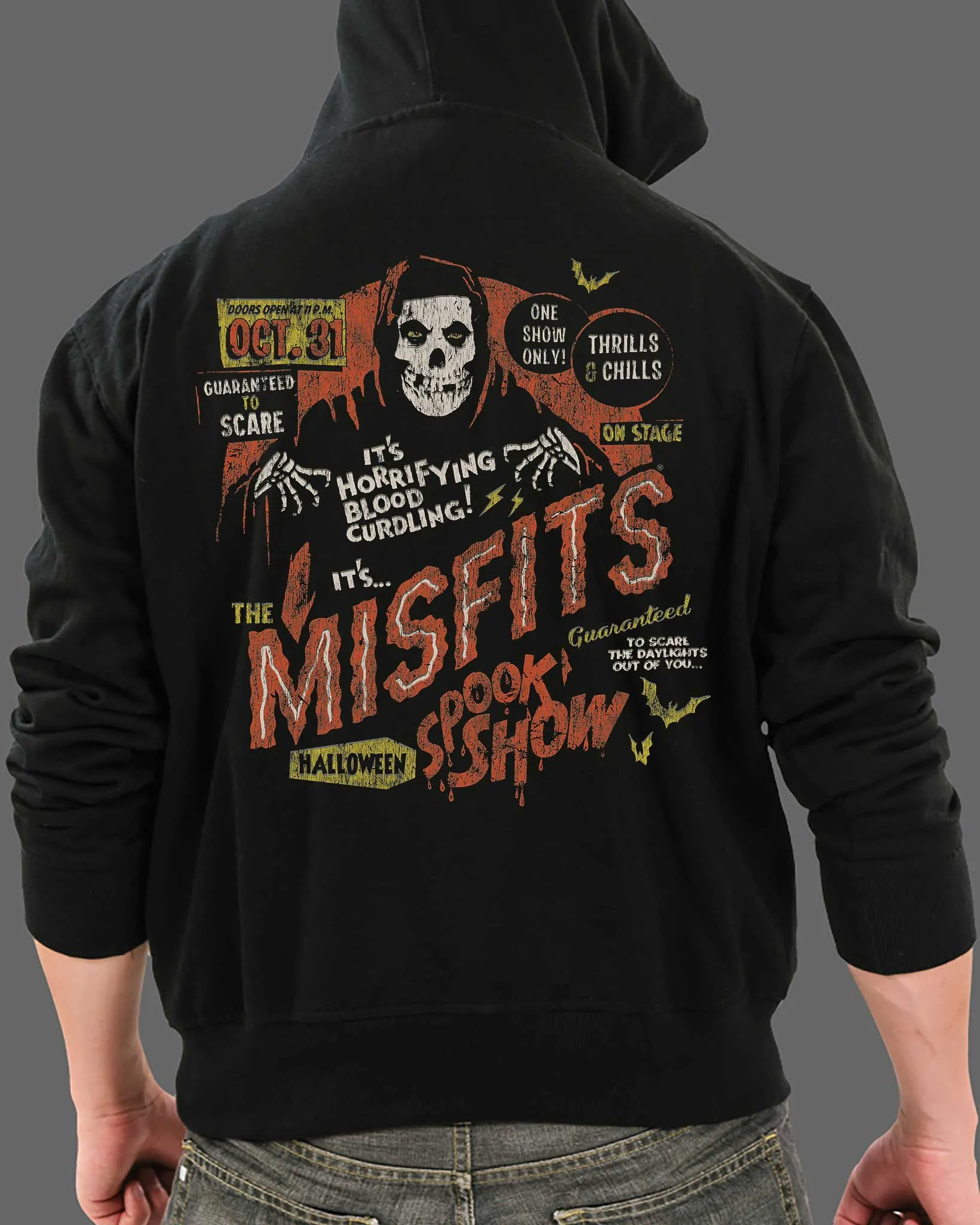 The Misfits Halloween Spook Show - Zippered Hoodie