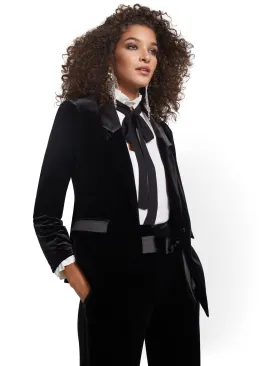 Velvet Tuxedo Jacket - 7th Avenue