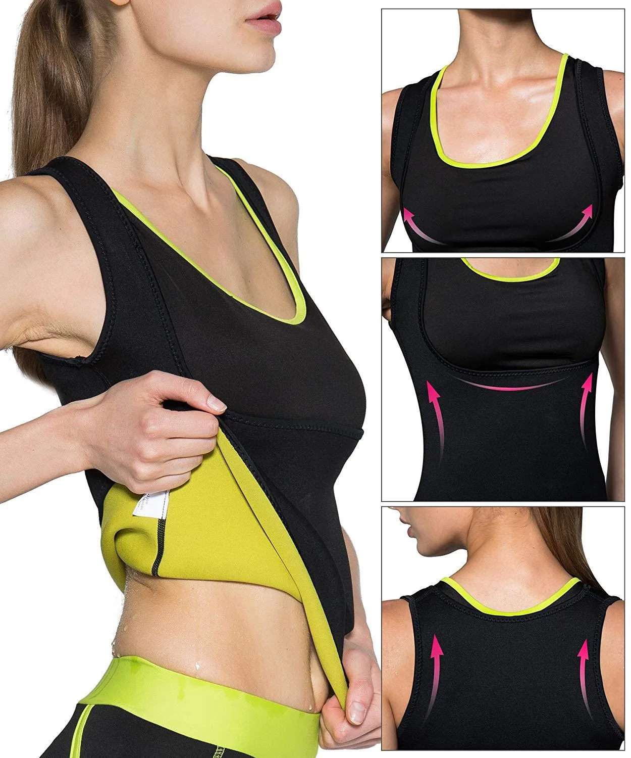 Women Body Shaper Slimming Sauna Neoprene Vest - Waist Trainer Corset