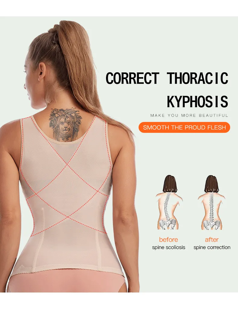 Women Corset vest style body shaper female postpartum