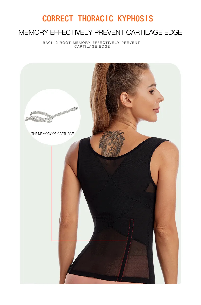 Women Corset vest style body shaper female postpartum