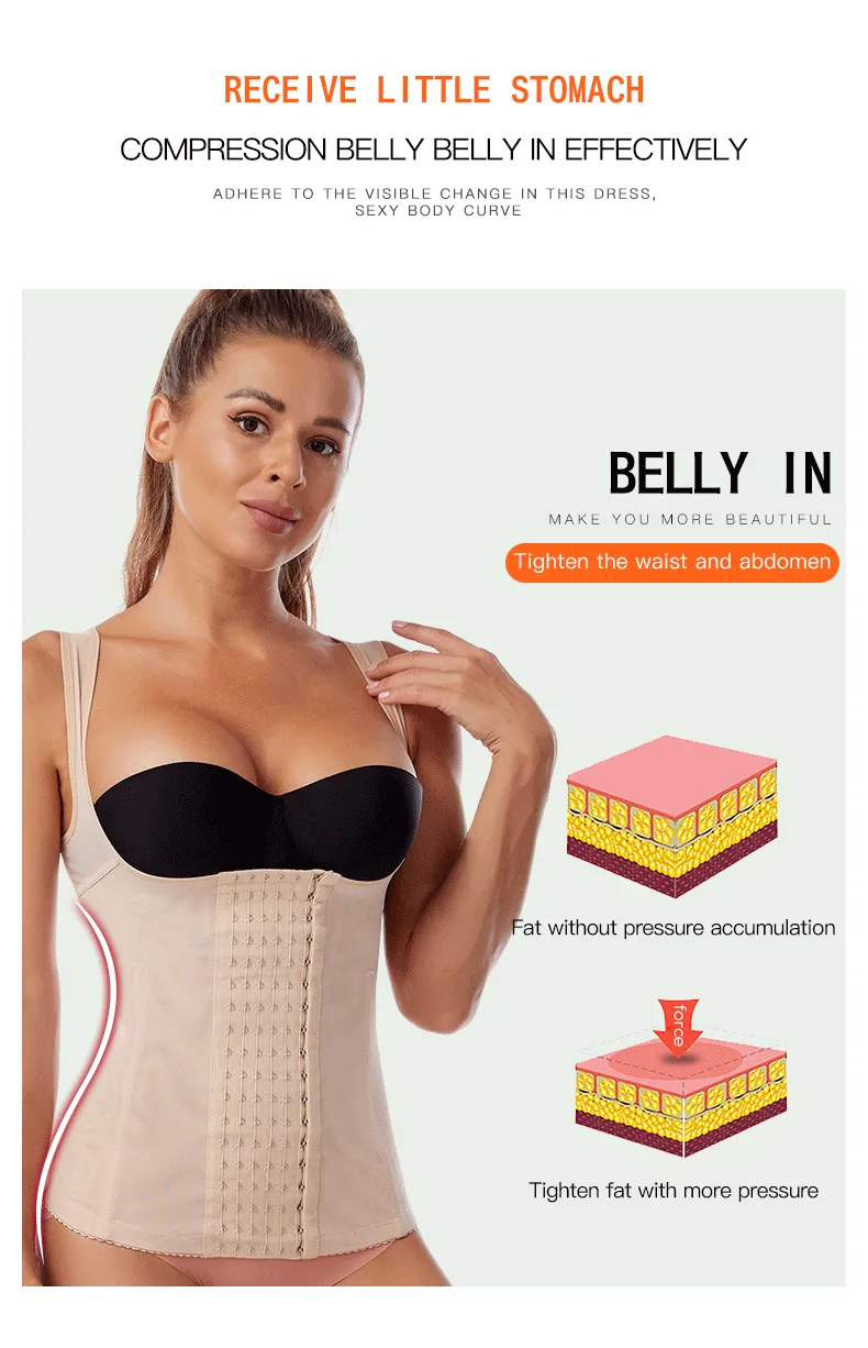 Women Corset vest style body shaper female postpartum
