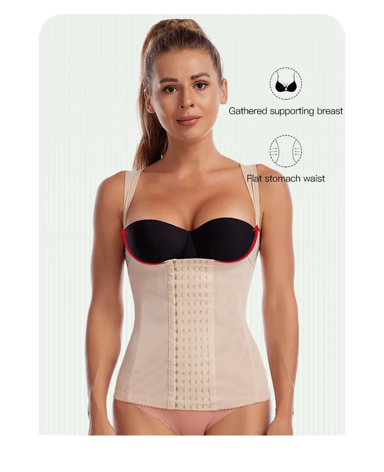 Women Corset vest style body shaper female postpartum
