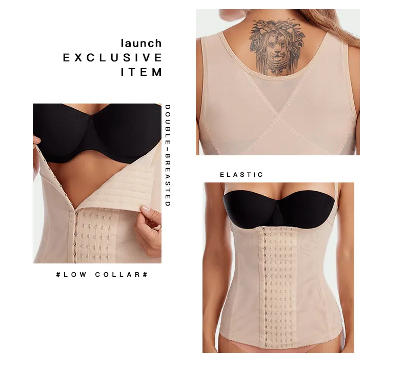Women Corset vest style body shaper female postpartum