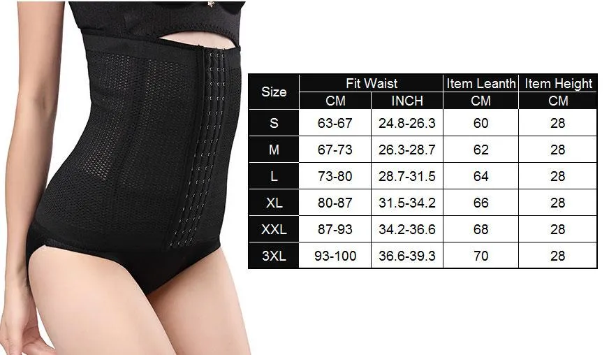 Women's Breathable Waist Trainer Corset for Weight Loss Tummy Control Body Shaper