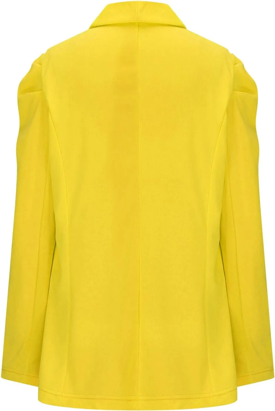 Women's Dressy Blazer Open Front Blazer Plus Size Business Casual Cardigan Blazer Puff Sleeve Blazer Jacket Outerwear