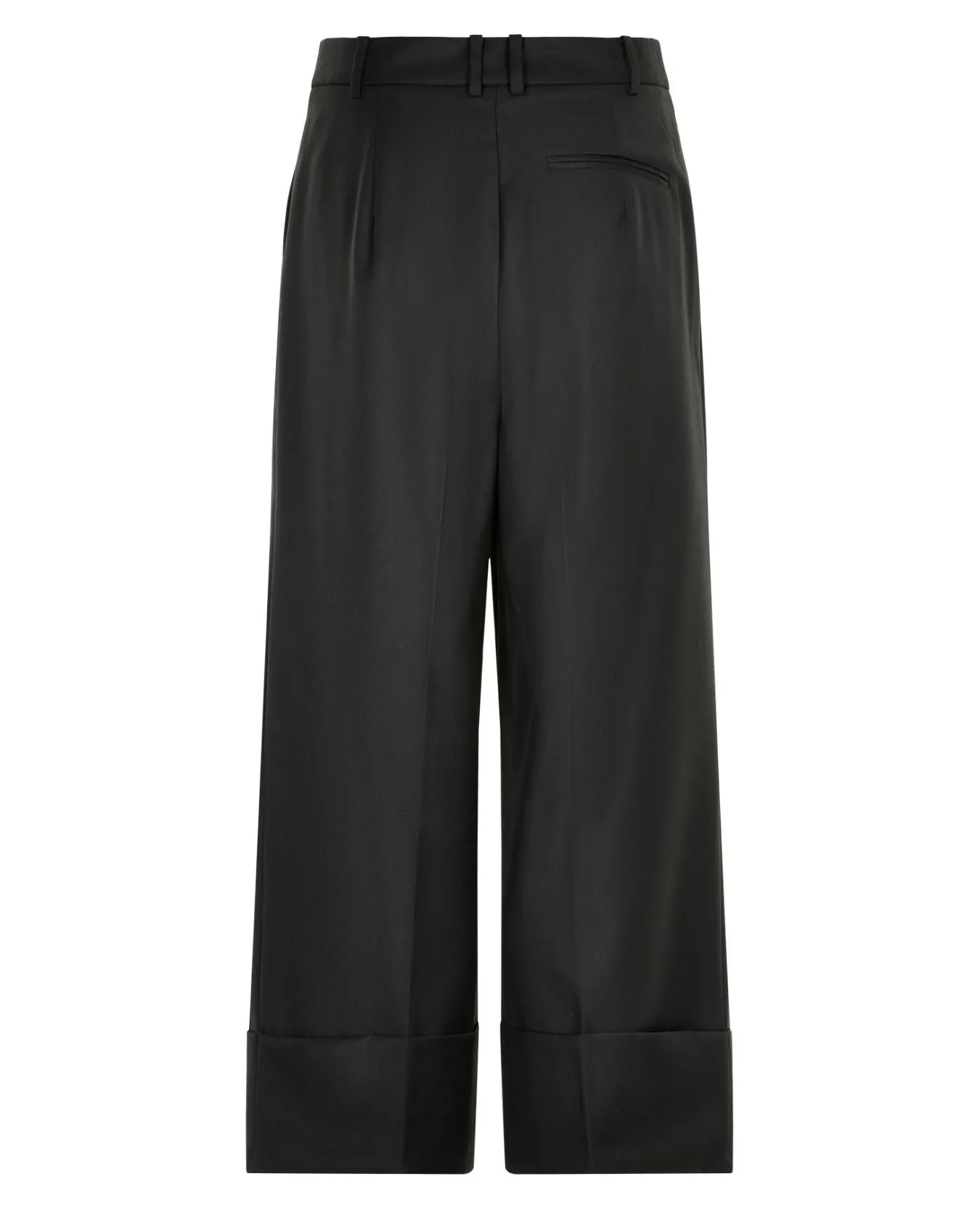 WOOL BLEND SUIT TROUSERS